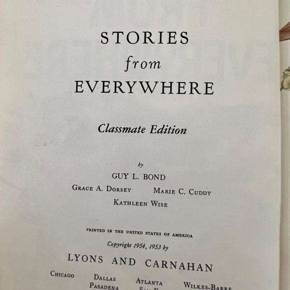 Stories From Everywhere Book - Picture 4 of 7